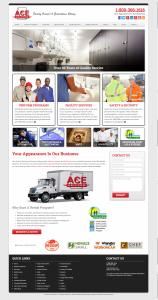 new website, website launch, ace uniform