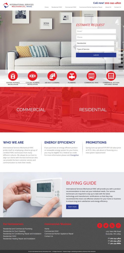 International Services Mechanical HVAC