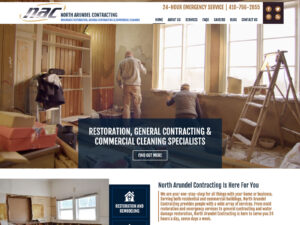 Website Launch: North Arundel Contracting