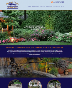 New Website Launch: Michael Bryan Landscapes