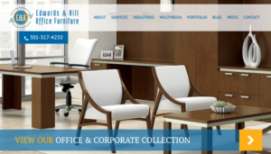 Website Launch: Edwards & Hill Office Furniture