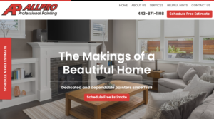Website Launch: AllPro Professional Painting Website Launch: AllPro Professional Painting