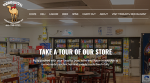 Website Launch: Timbuktu Liquor and Deli