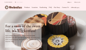 Website Relaunch: Wockenfuss Candies
