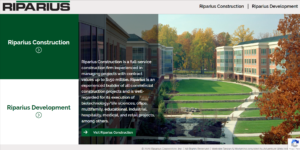 Website Launch: Riparius Construction