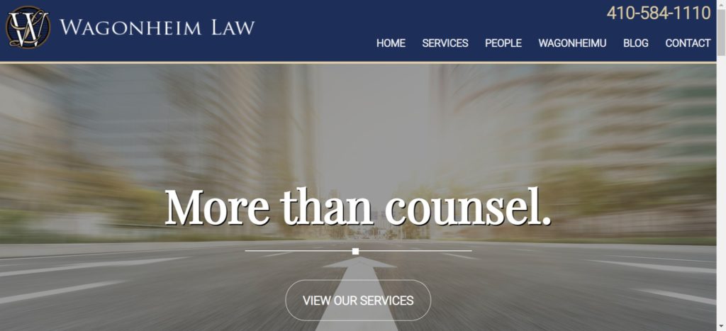 Website Launch: Wagonheim Law
