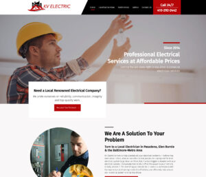Website Launch: KV Electric advp