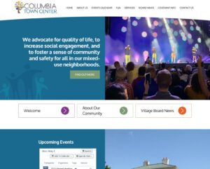 Website Launch: Columbia Town Center Association