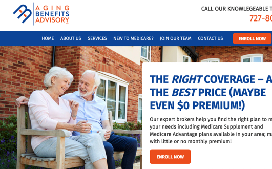 Website Launch: Aging Benefits Advisory