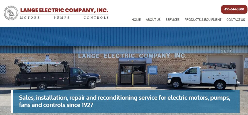 Website Launch: Lange Electric Company, Inc.