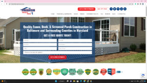 Adventure Web Interactive Freedom Fence Deck