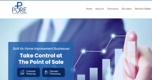 adventure web interactive website redesign pure finance group
