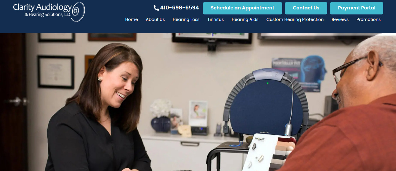 Website Redesign Launch: Clarity Hearing