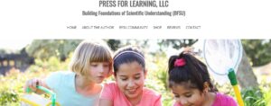 press for learning website homepage