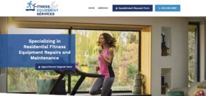 Website Launch: Fitness Equipment Services