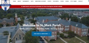 Website Launch: St. Mark Parish advp