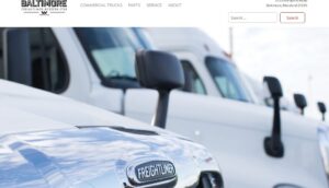 Website Redesign: Baltimore Freightliner adventure web digital