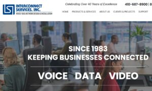 Website Redesign: Interconnect Services Inc. advp