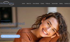 Website Launch: Pro Bright Smile