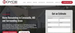 Website Launch: Boyce Renovations advp