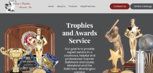website redesign dotties trophies adventure web digital