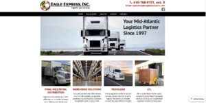Website Redesign: Eagle Express Inc. 